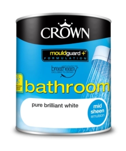 Боя за баня Crown Mid Sheen Pure Brilliant White
