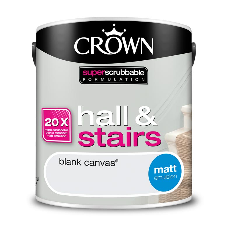 Crown Retail Hall Stairs 2.5L Blank Canvas 5091539 opt B S