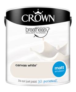 Интериорна боя Crown Matt Emulsion Canvas White 2.5 l