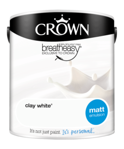 Интериорна боя Crown Matt Emulsion Clay White 2.5l