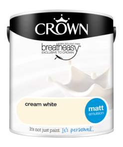 Интериорна боя Crown Matt Emulsion Cream White 2.5l