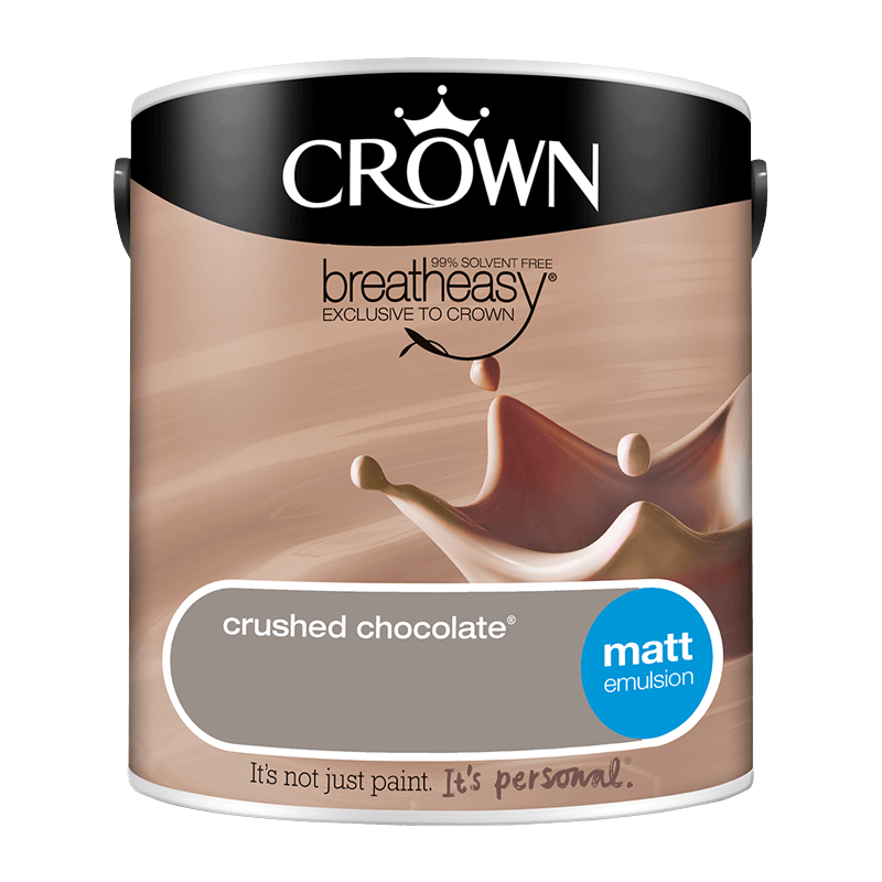 Интериорна боя Crown Matt Emuslion Crushed Chocolate 2.5l