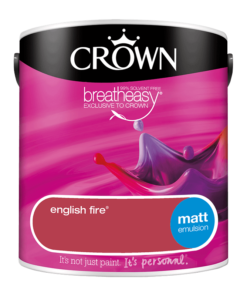 Интериорна боя Crown Matt Emulsion English Fire 2.5l
