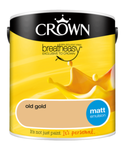 Интериорна боя Crown Matt Emulsion Old Gold 2.5l