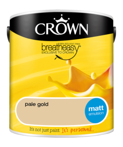 Интериорна боя Crown Matt Emulsion Pale Gold 2.5l