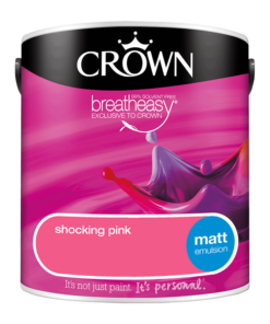 ИНтериорна боя Crown Matt Emulsion Shocking Pink 2.5l