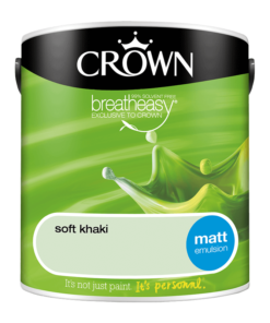 Интериорна боя Crown Matt Emulsion Soft Khaki 2.5l