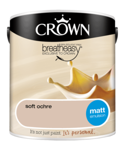 Интериорна боя Crown Matt Emulsion Soft Ochre 2.5l