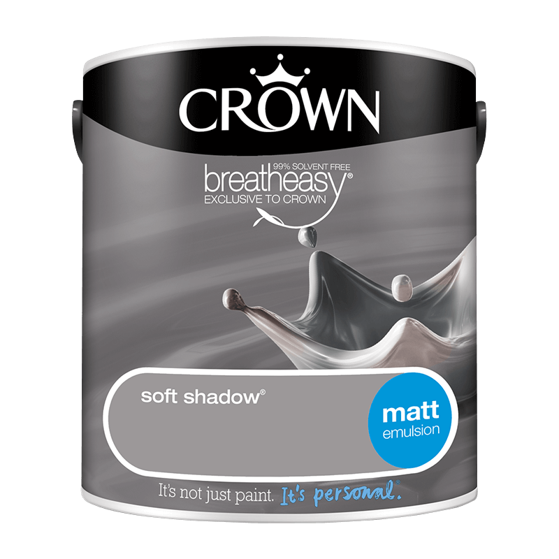 Интериорна боя Crown Matt Emulsion Soft Shadow 2.5l
