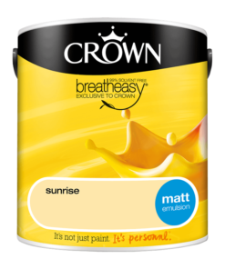 Интериорна боя Crown Matt Emulsion Sunrise 2.5l