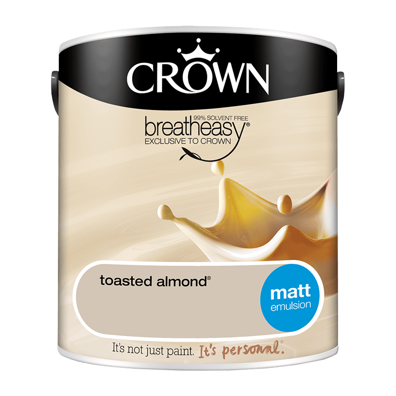 Интериорна боя Crown Matt Emulsion Toasted Almond 2.5l