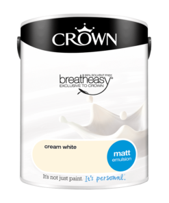 Интериорна боя Crown Matt Emulsion Cream White 5l