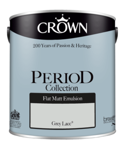 Интериорна боя Crown Period Gray Lace 2.5l