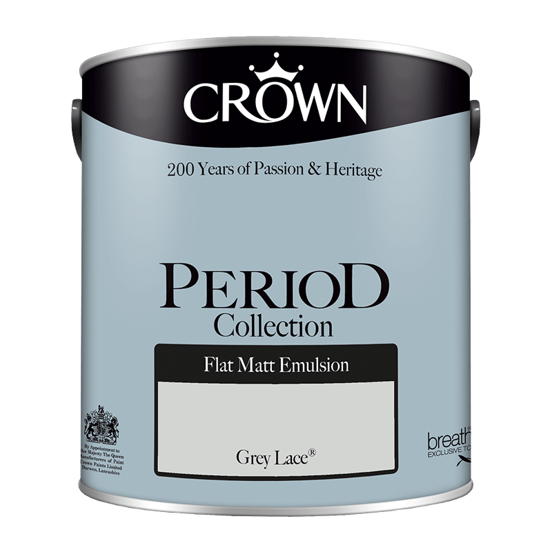 Интериорна боя Crown Period Gray Lace 2.5l