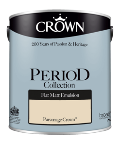 Интериорна боя Crown Period Parsonage Cream 2.5l