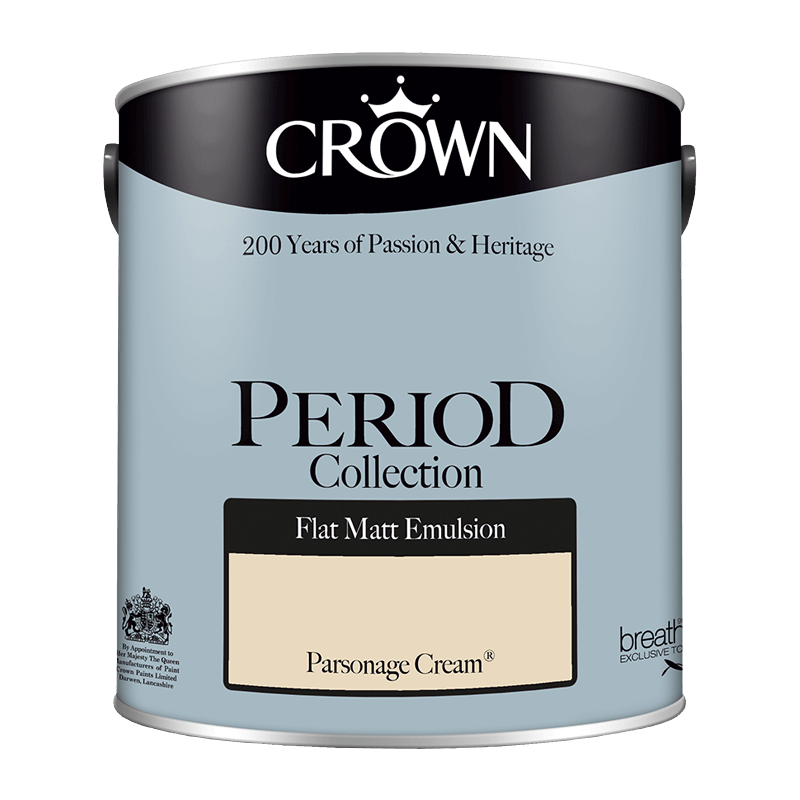 Интериорна боя Crown Period Parsonage Cream 2.5l