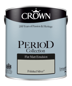 Интериорна боя Crown Period Polished Silver 2.5l