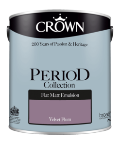 Интериорна боя Crown Period Velvet Plum 2.5l
