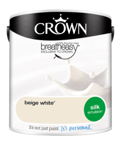 Интериорна боя Crown Silk Emulsion Beige White 2.5l