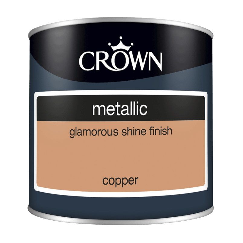 Тестер боя за акцент Crown Metallic Copper 125ml