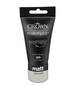 Тестер Интериорна боя Crown Matt Emulsion 40 ml. Greay Putty