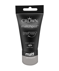 Тестер Интериорна боя Crown Matt Emulsion 40 ml Soft Shadow