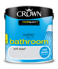 Боя за баня Crown Bathroom 2.5l Soft steel