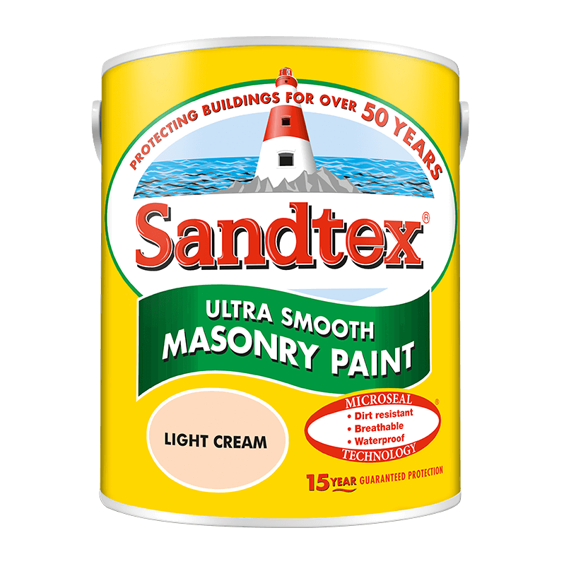 фасадна боя Sandtex 5l Light Cream