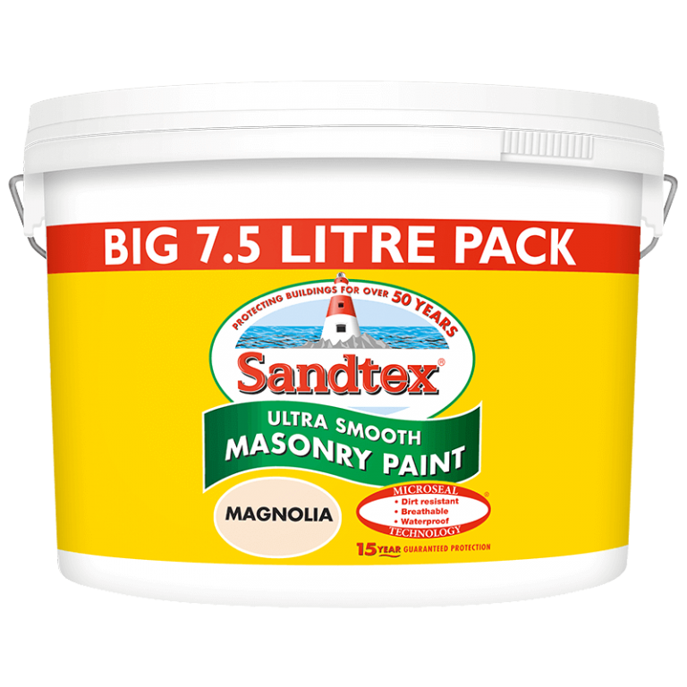 EXTERIOR PAINT SANDTEX M/SEAL SMTH MASNRY MAGNOLIA/ 7,5 B&S Commerce